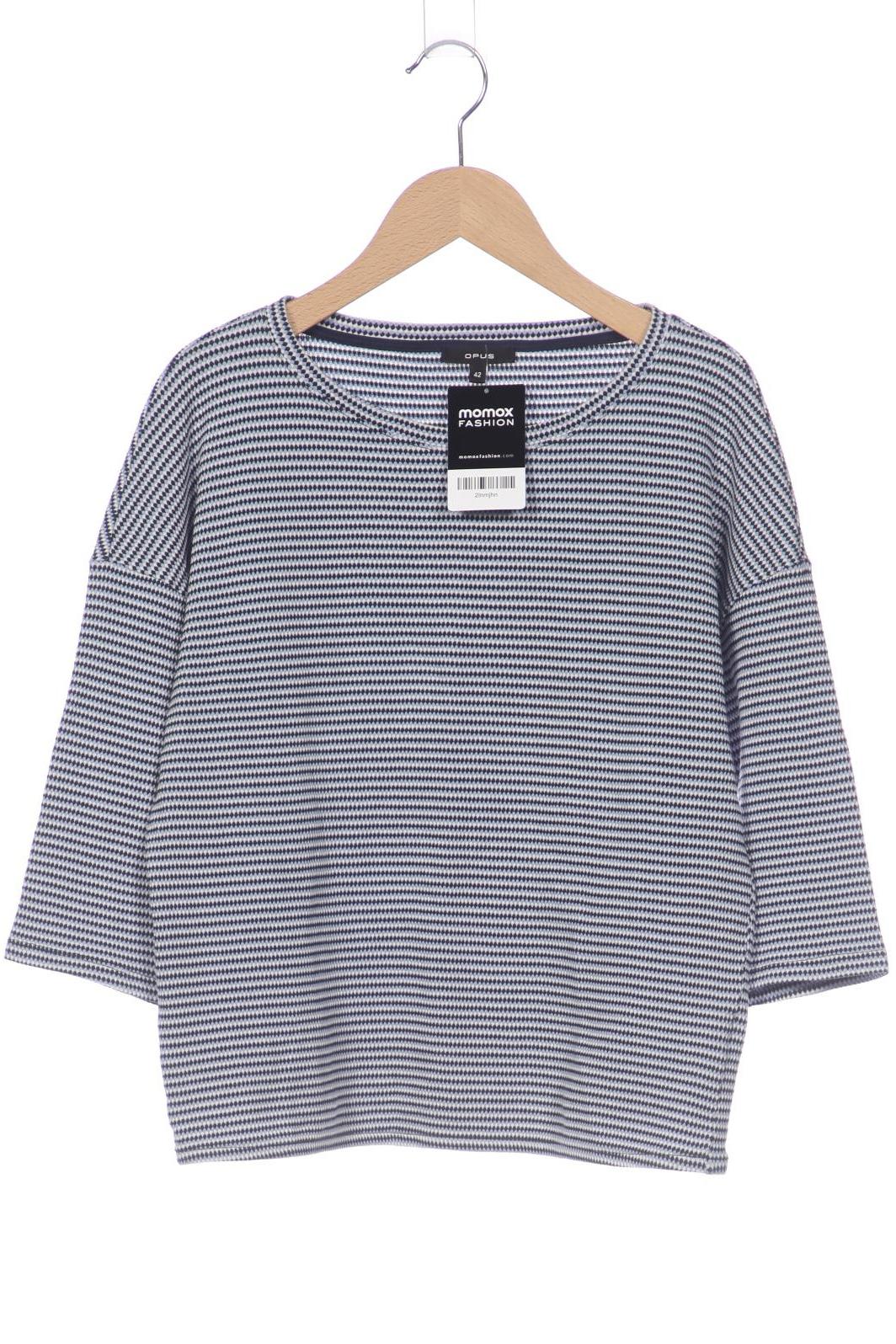 

Opus Damen Langarmshirt, blau, Gr. 42