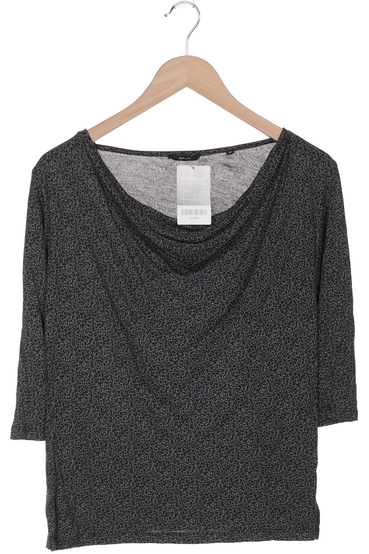 

Opus Damen Langarmshirt, schwarz, Gr. 40