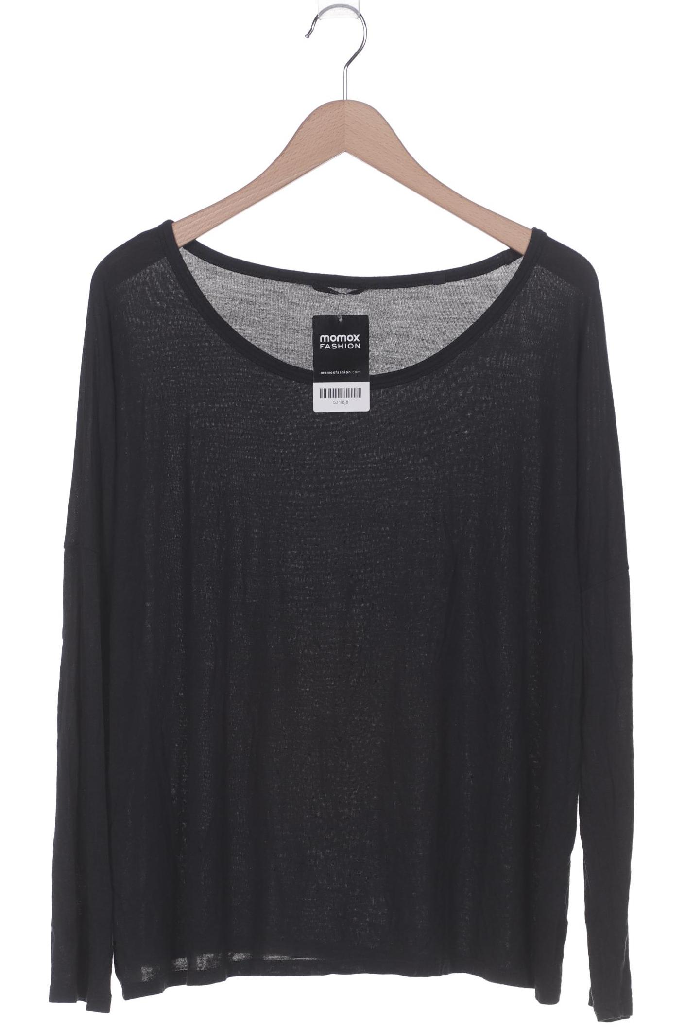 

Opus Damen Langarmshirt, schwarz, Gr. 44