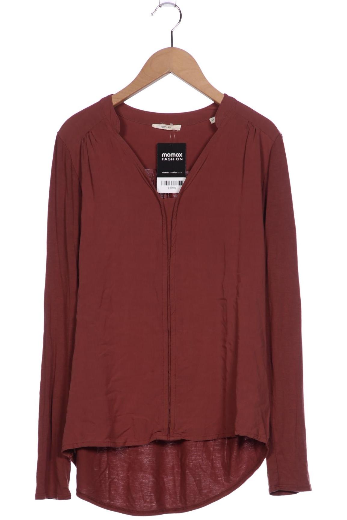 

Opus Damen Langarmshirt, braun, Gr. 38