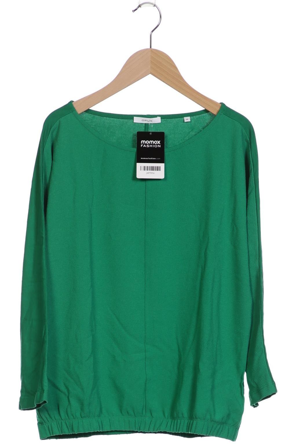 

Opus Damen Langarmshirt, grün, Gr. 38