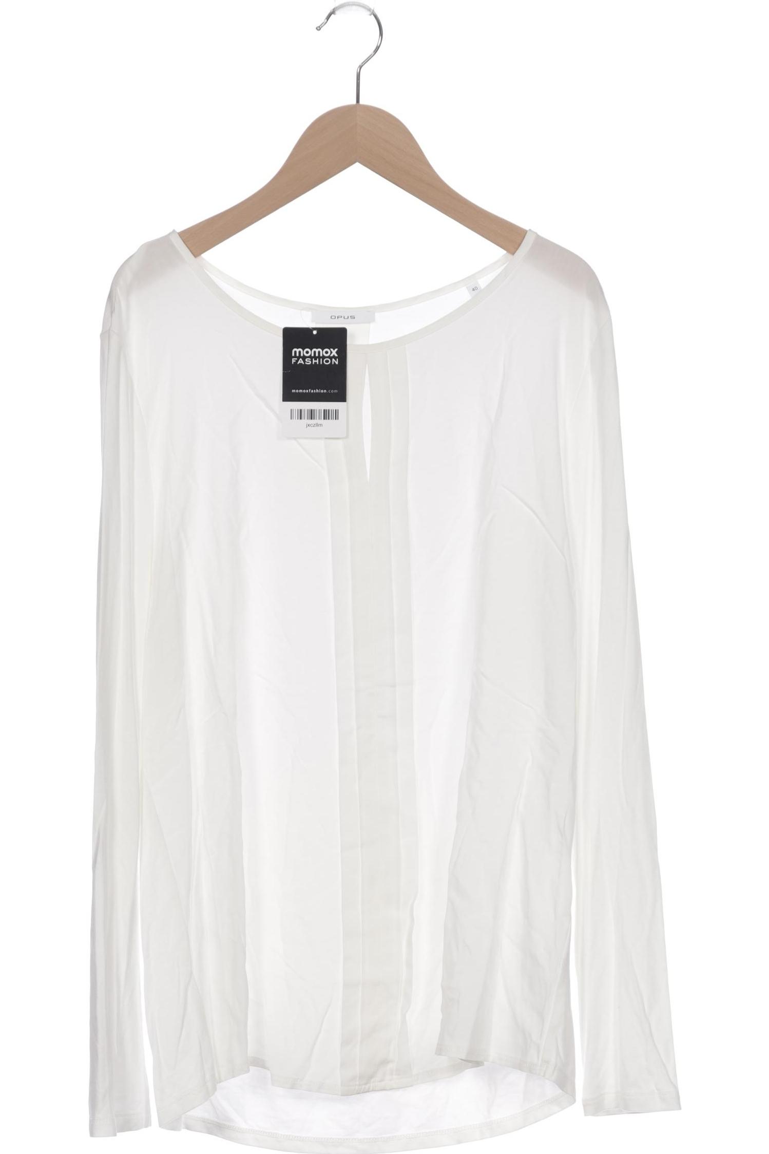 

Opus Damen Langarmshirt, cremeweiß, Gr. 40