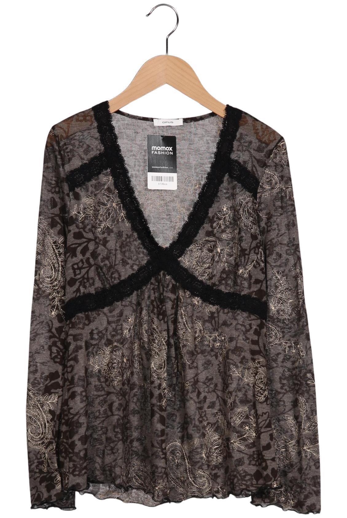 

Opus Damen Langarmshirt, braun, Gr. 36