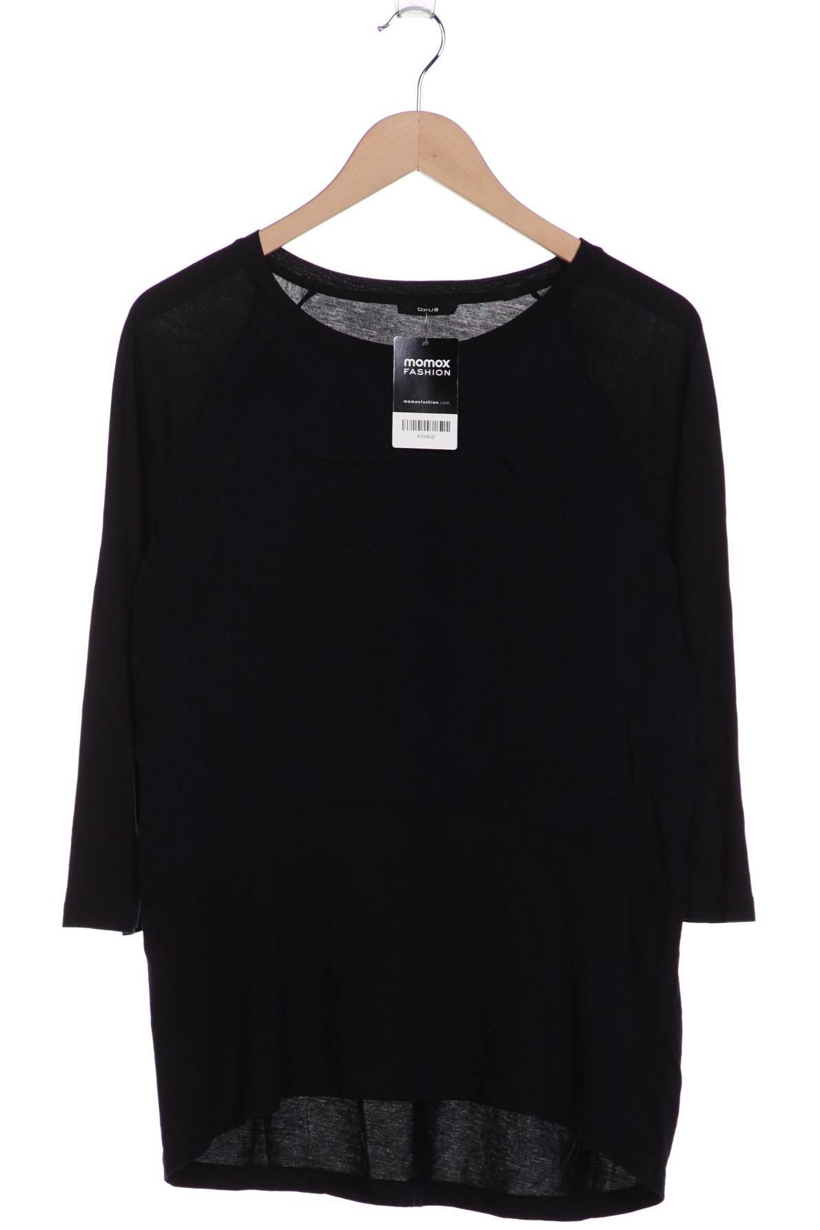 

Opus Damen Langarmshirt, schwarz, Gr. 40