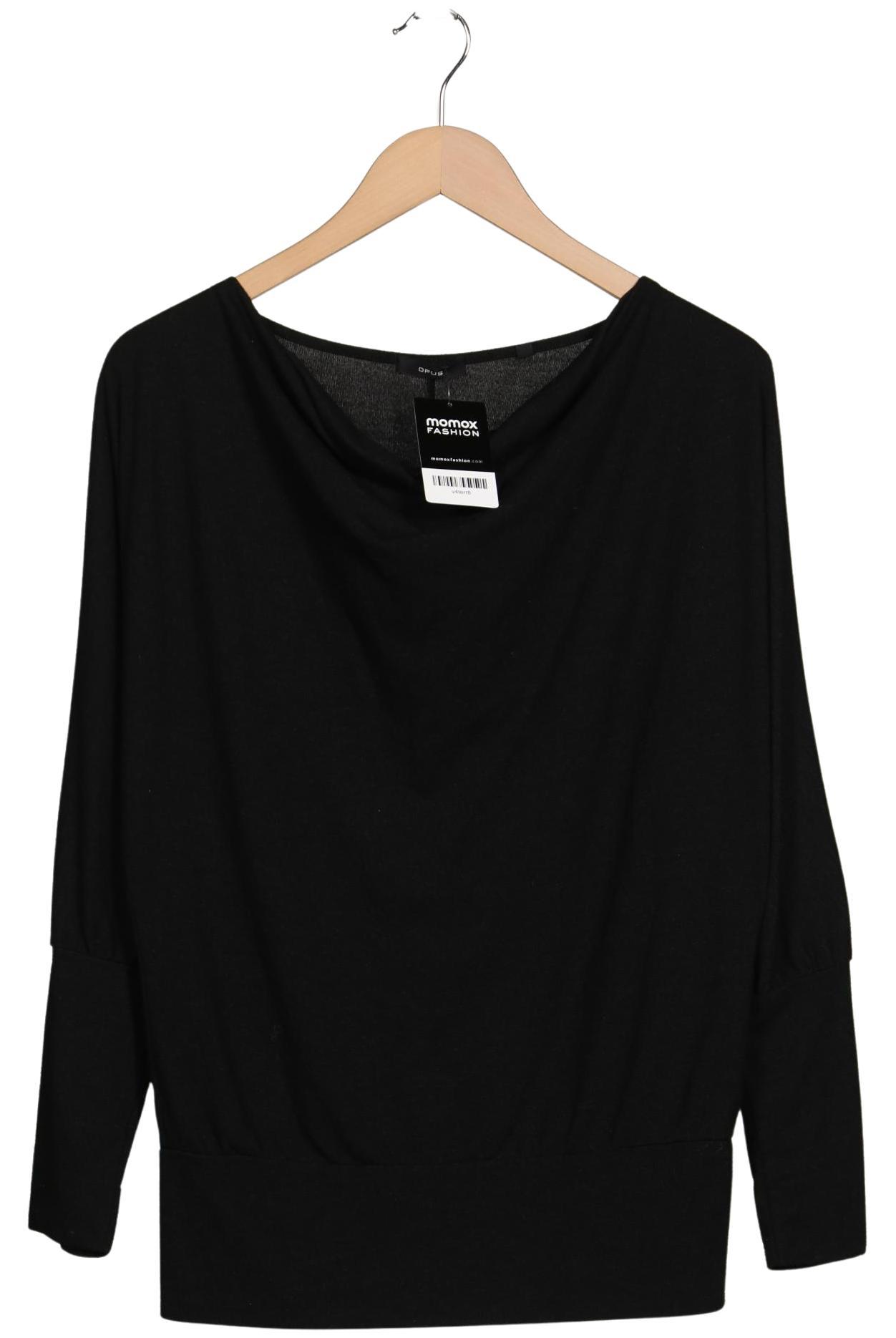 

Opus Damen Langarmshirt, schwarz, Gr. 38