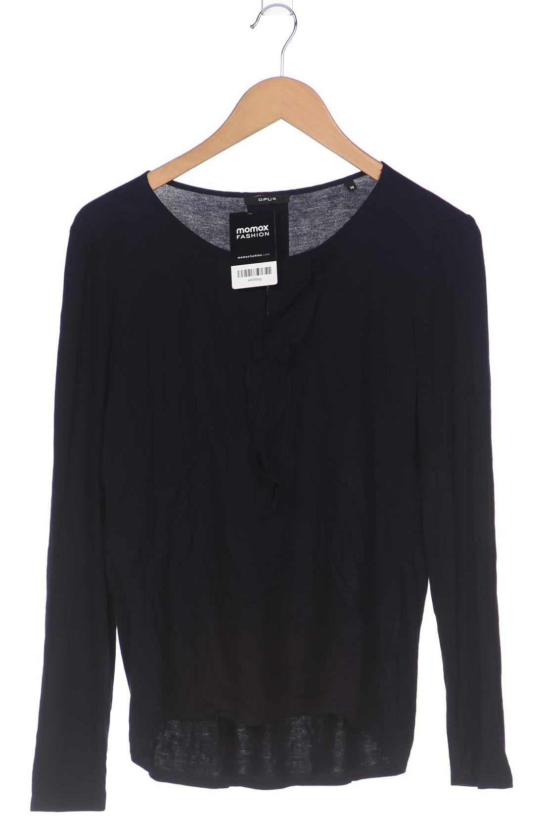 

Opus Damen Langarmshirt, marineblau, Gr. 38