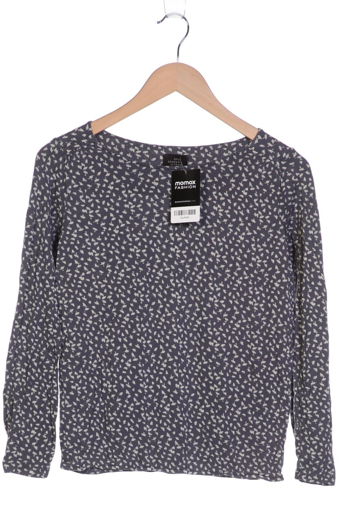 

Opus Damen Langarmshirt, grau, Gr. 36