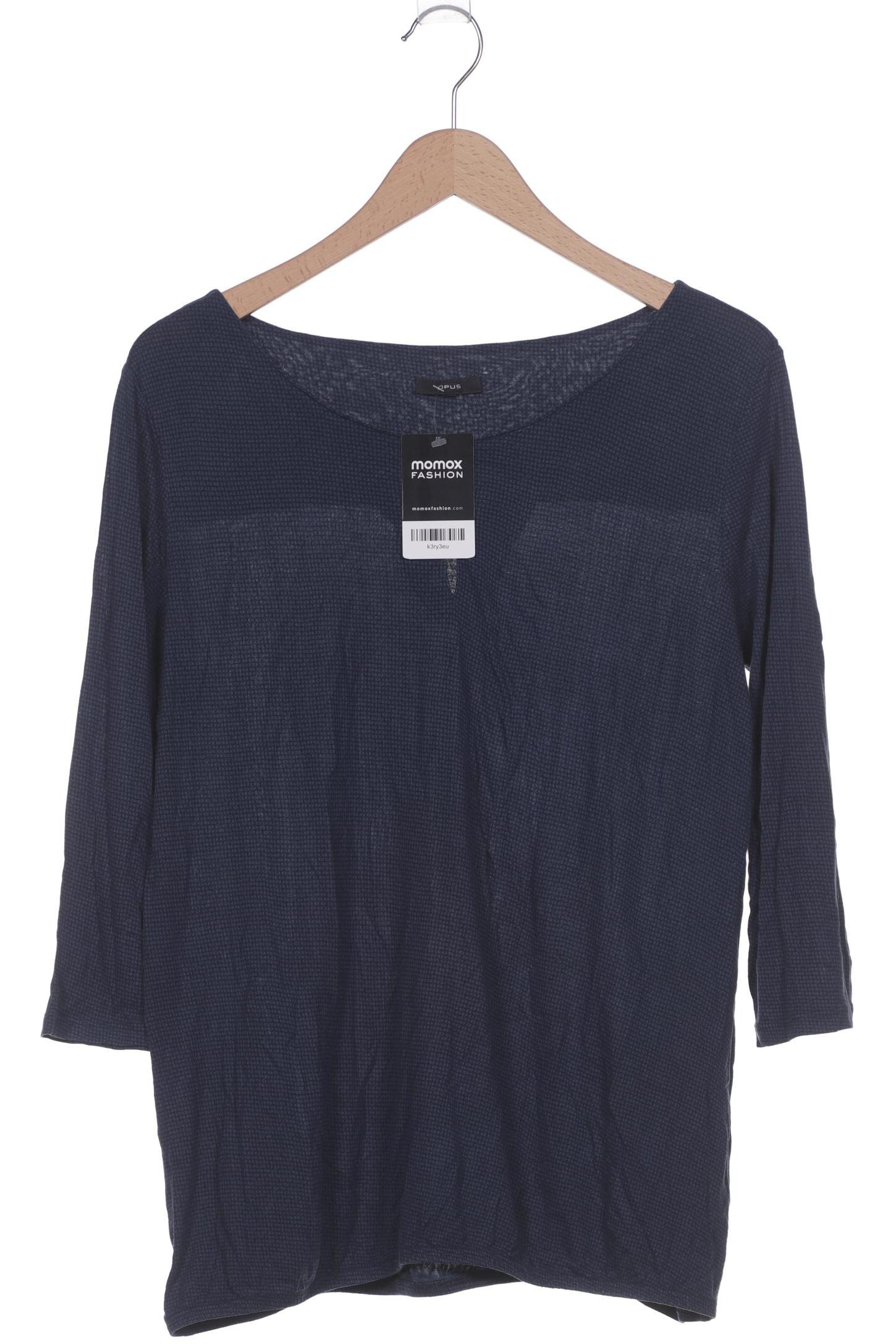 

Opus Damen Langarmshirt, marineblau, Gr. 42