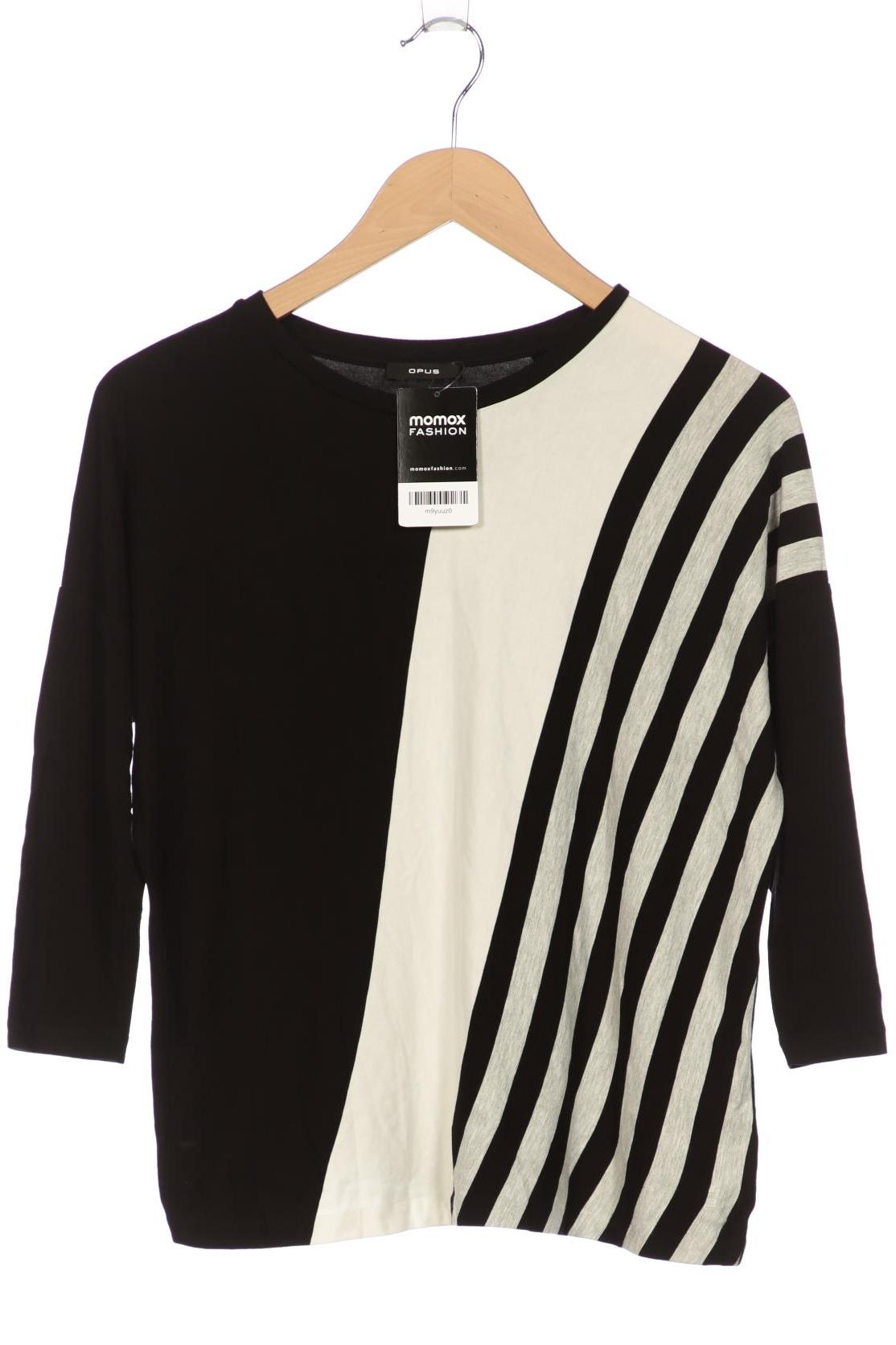 

Opus Damen Langarmshirt, schwarz, Gr. 36