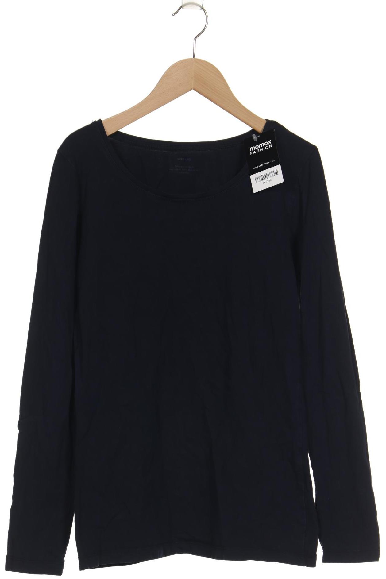 

Opus Damen Langarmshirt, marineblau, Gr. 36