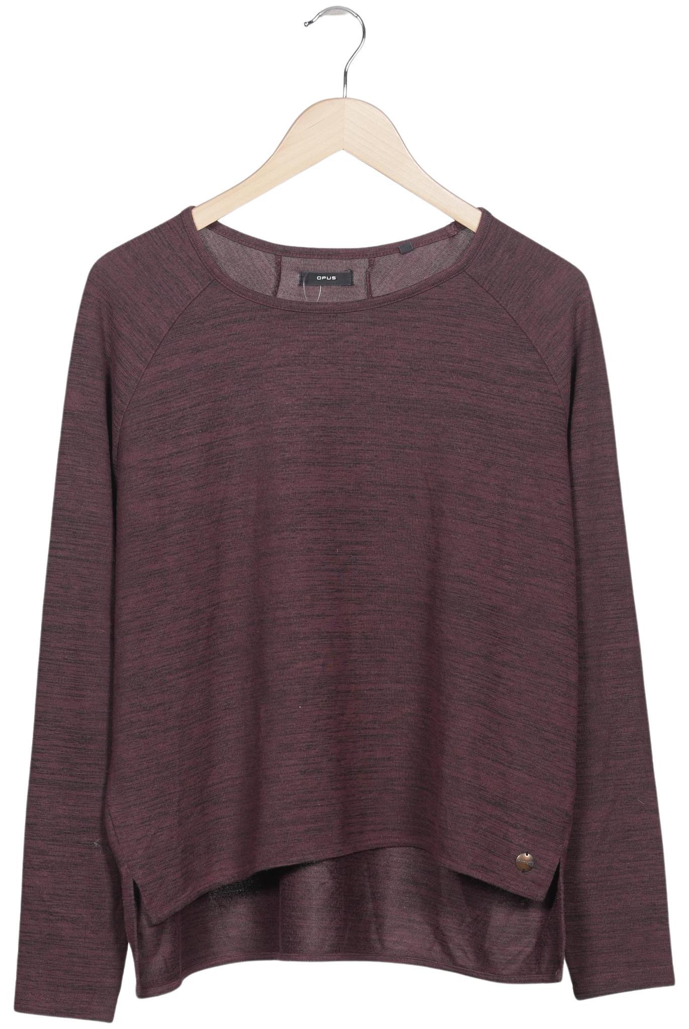 

Opus Damen Langarmshirt, bordeaux, Gr. 38