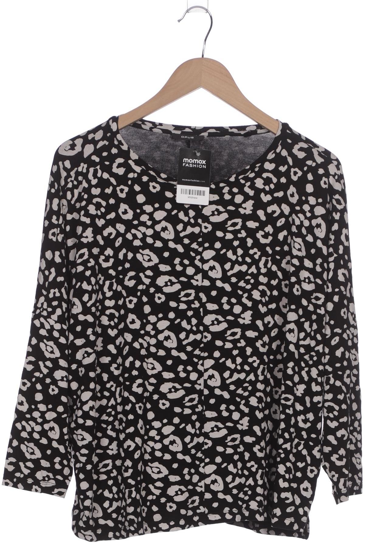 

Opus Damen Langarmshirt, schwarz, Gr. 44
