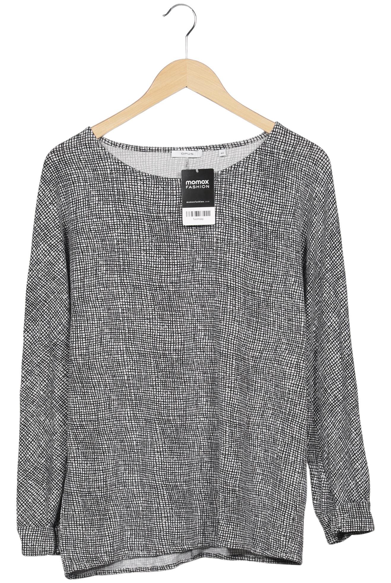 

Opus Damen Langarmshirt, grau, Gr. 44