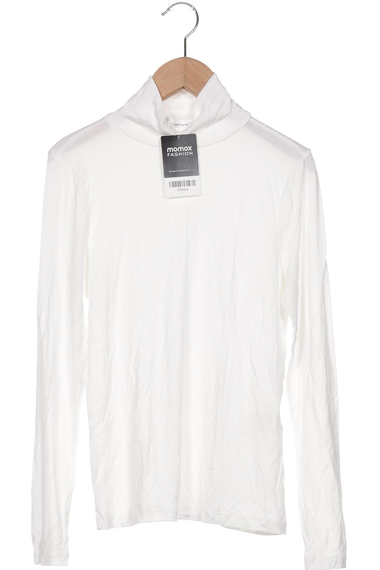 

Opus Damen Langarmshirt, weiß, Gr. 36