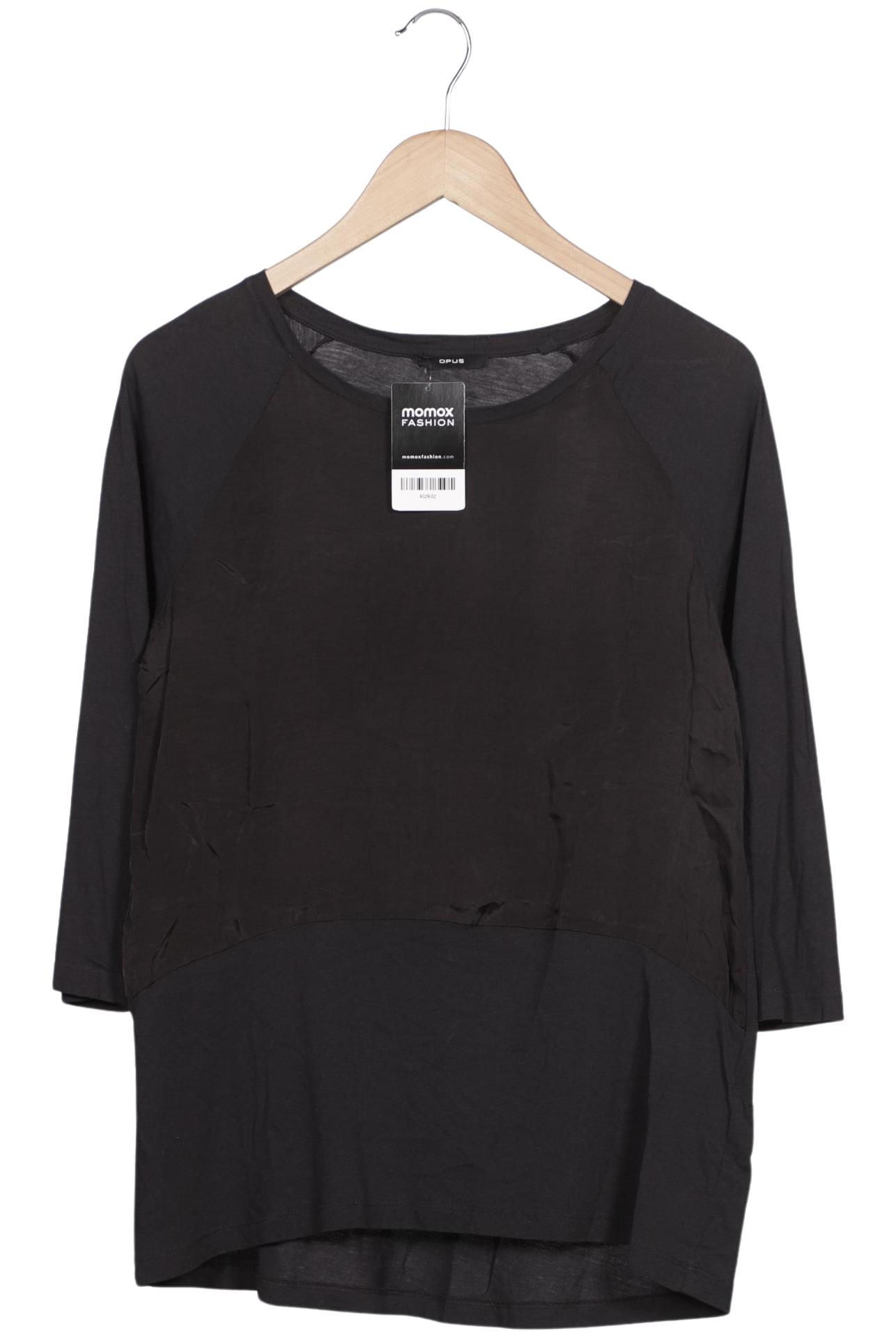 

Opus Damen Langarmshirt, schwarz, Gr. 36