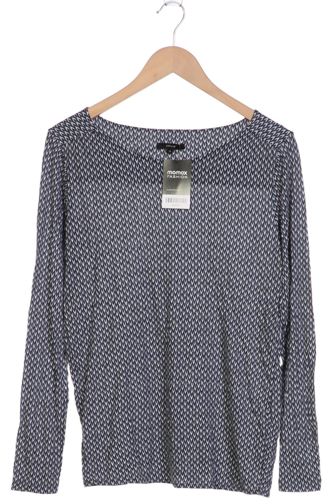 

Opus Damen Langarmshirt, marineblau, Gr. 36