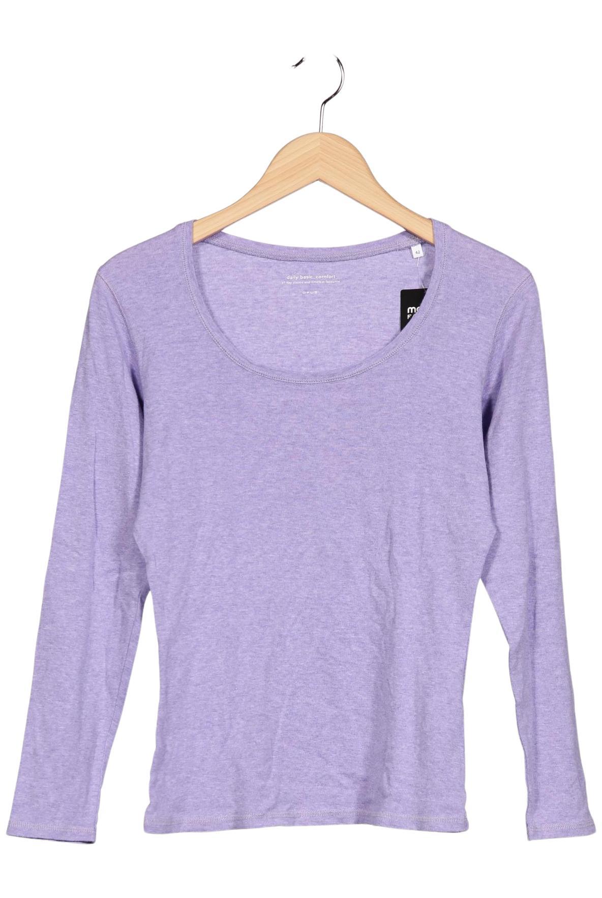 

Opus Damen Langarmshirt, flieder, Gr. 42