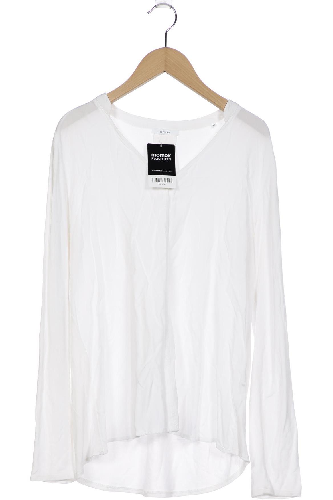 

Opus Damen Langarmshirt, weiß