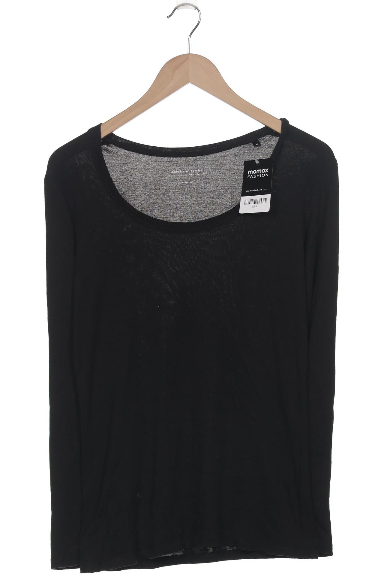 

Opus Damen Langarmshirt, schwarz, Gr. 44