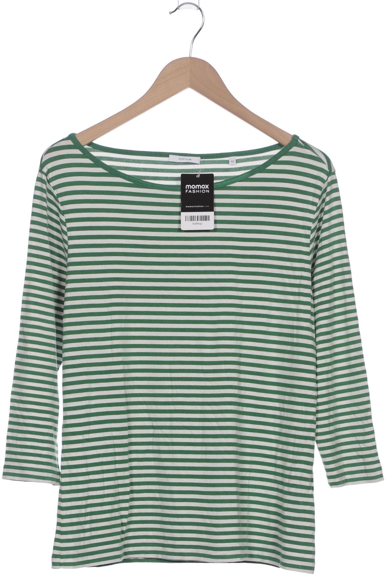 

Opus Damen Langarmshirt, grün, Gr. 42