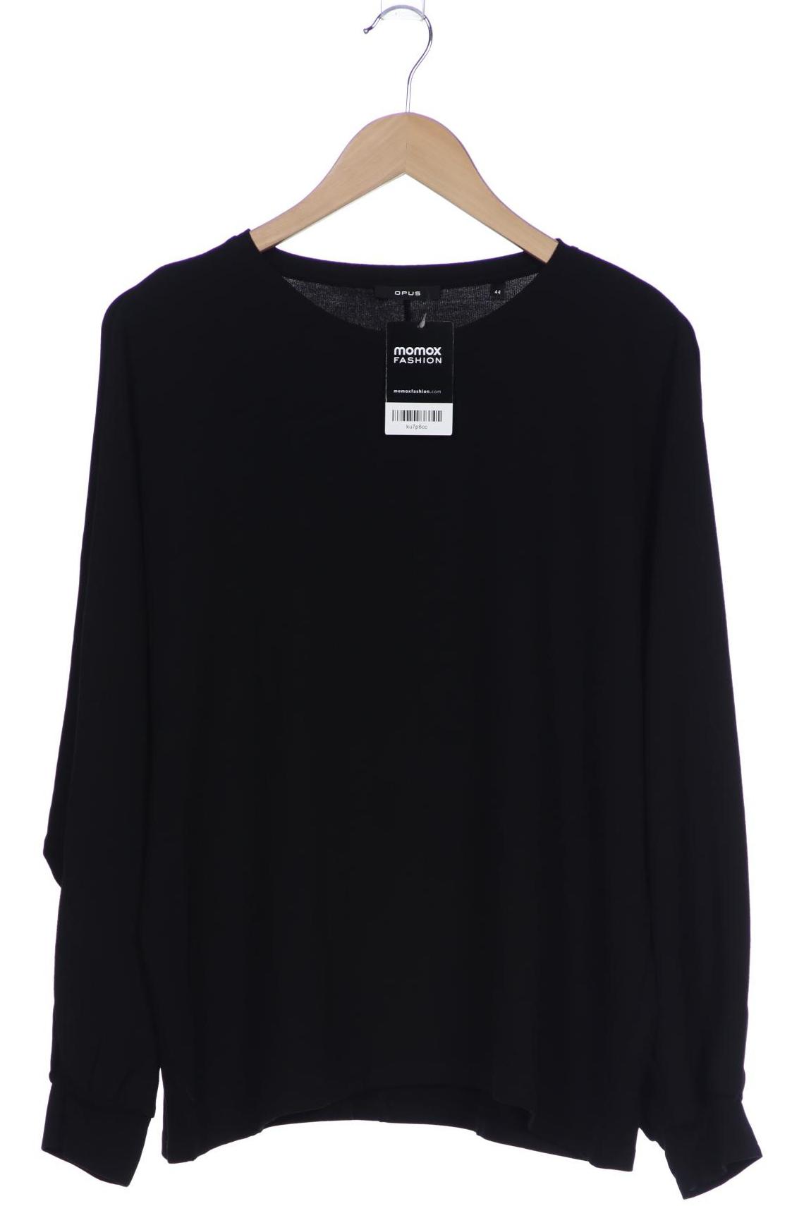 

Opus Damen Langarmshirt, schwarz, Gr. 44