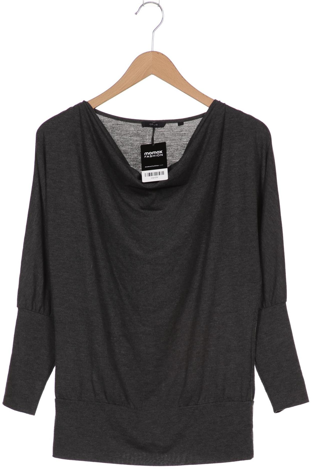

Opus Damen Langarmshirt, grau, Gr. 38