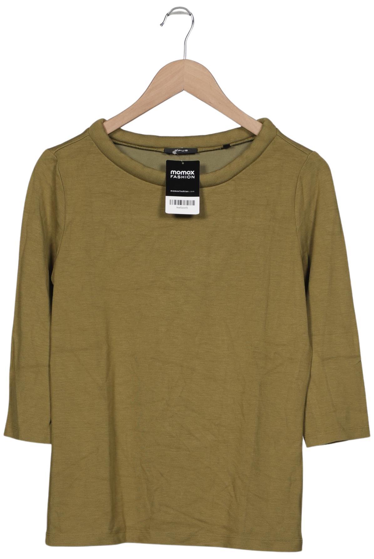 

Opus Damen Langarmshirt, grün, Gr. 38