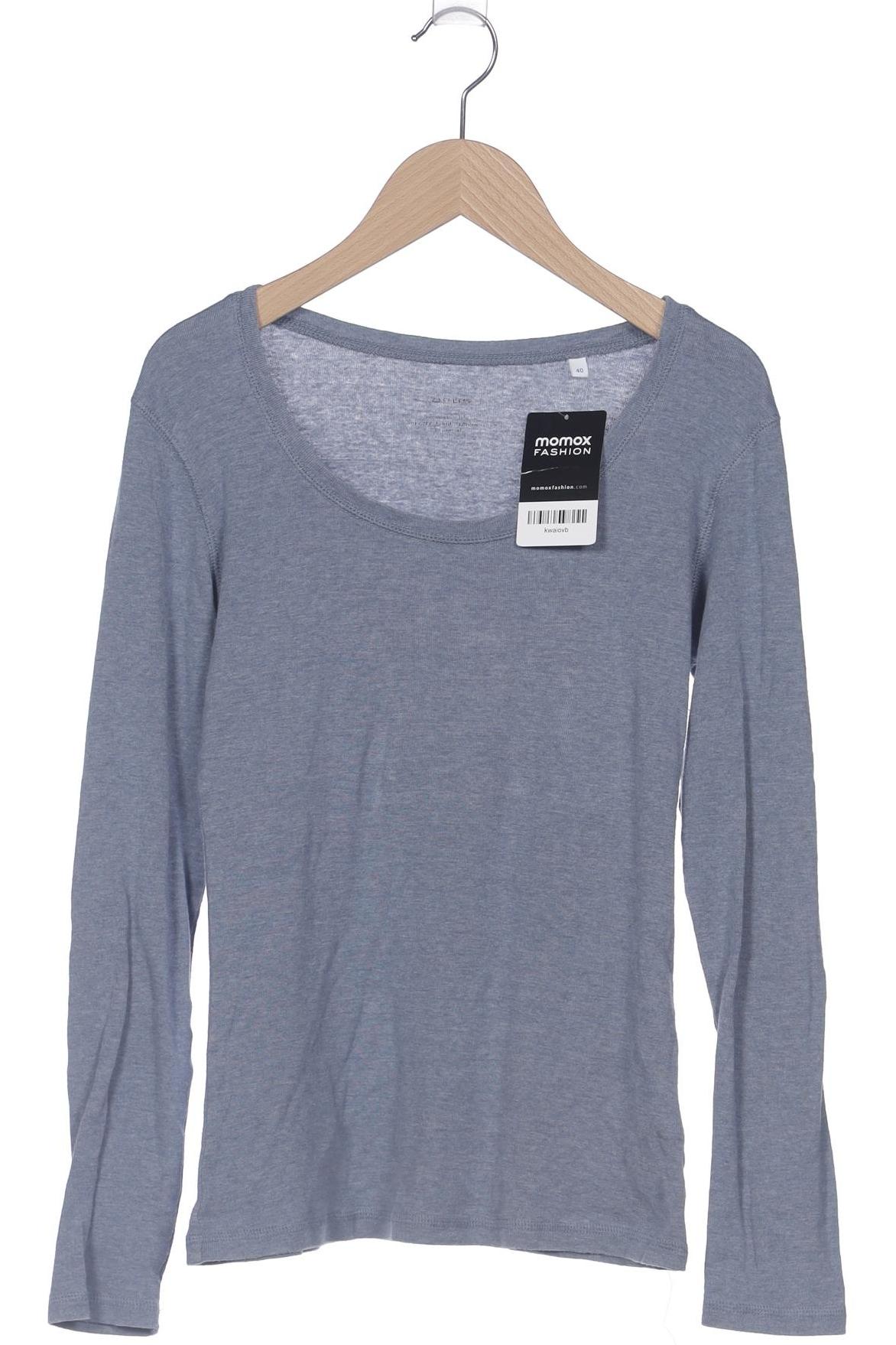 

Opus Damen Langarmshirt, blau, Gr. 40