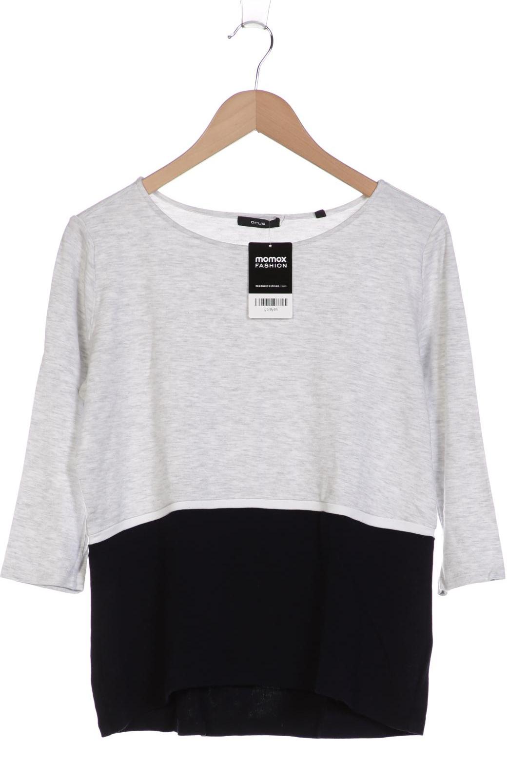 

Opus Damen Langarmshirt, grau, Gr. 38