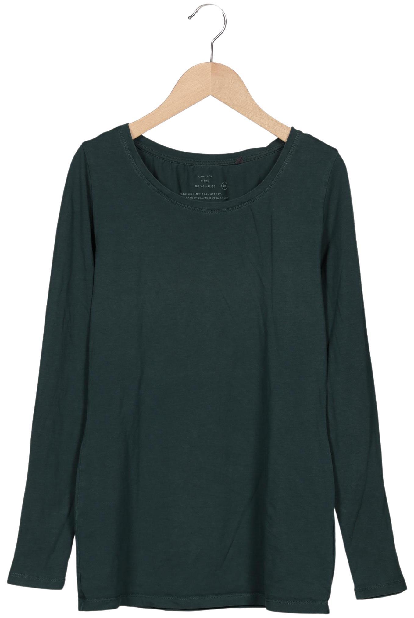 

Opus Damen Langarmshirt, grün, Gr. 40