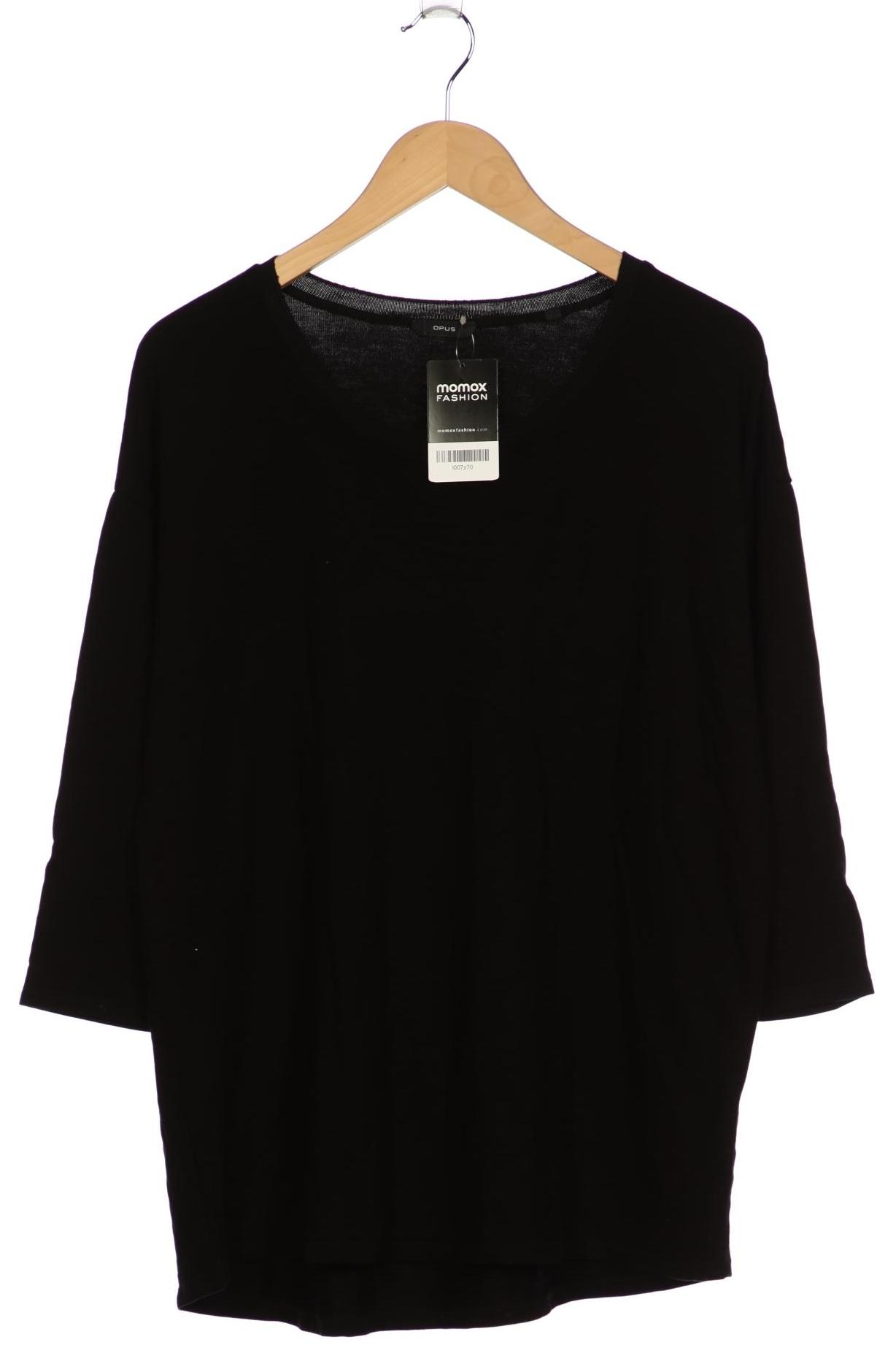 

Opus Damen Langarmshirt, schwarz, Gr. 42