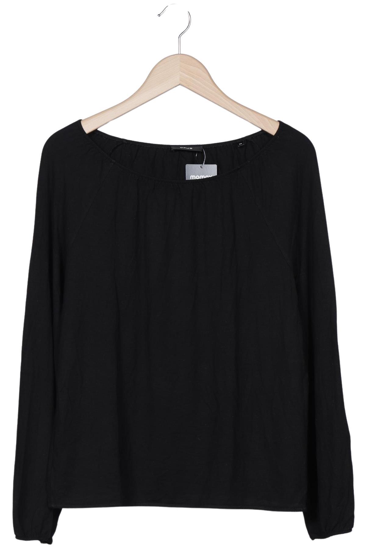 

Opus Damen Langarmshirt, schwarz, Gr. 38