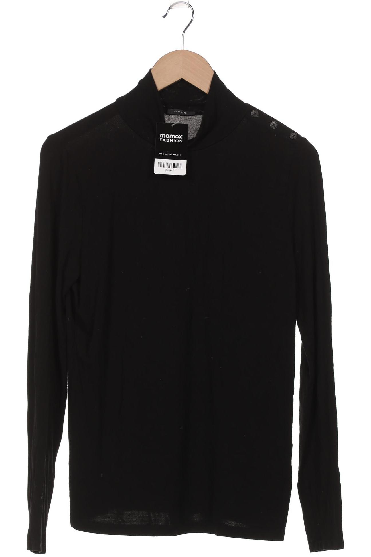 

Opus Damen Langarmshirt, schwarz, Gr. 42