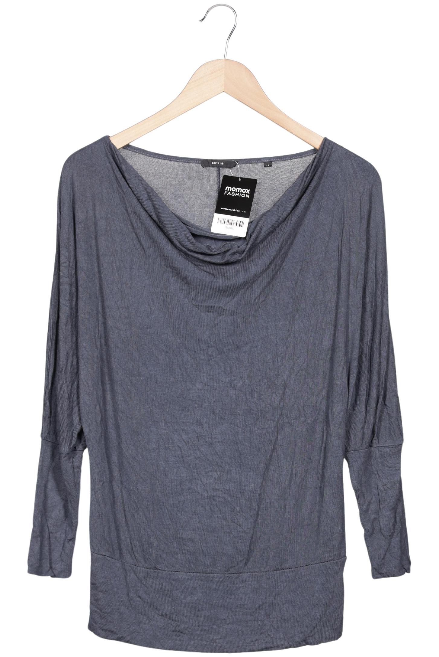 

Opus Damen Langarmshirt, grau, Gr. 38