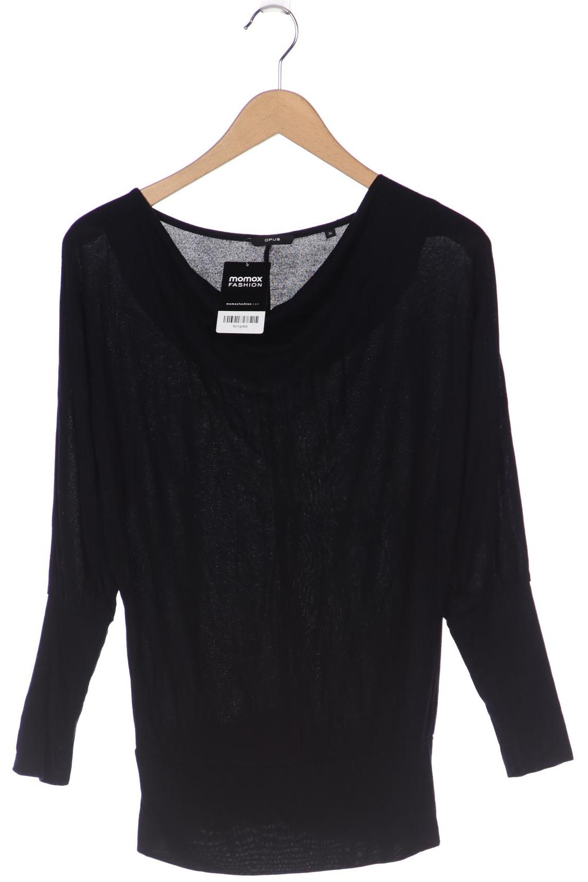 

Opus Damen Langarmshirt, marineblau, Gr. 36