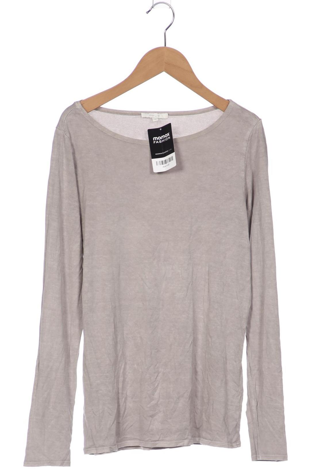 

Opus Damen Langarmshirt, grau, Gr. 36