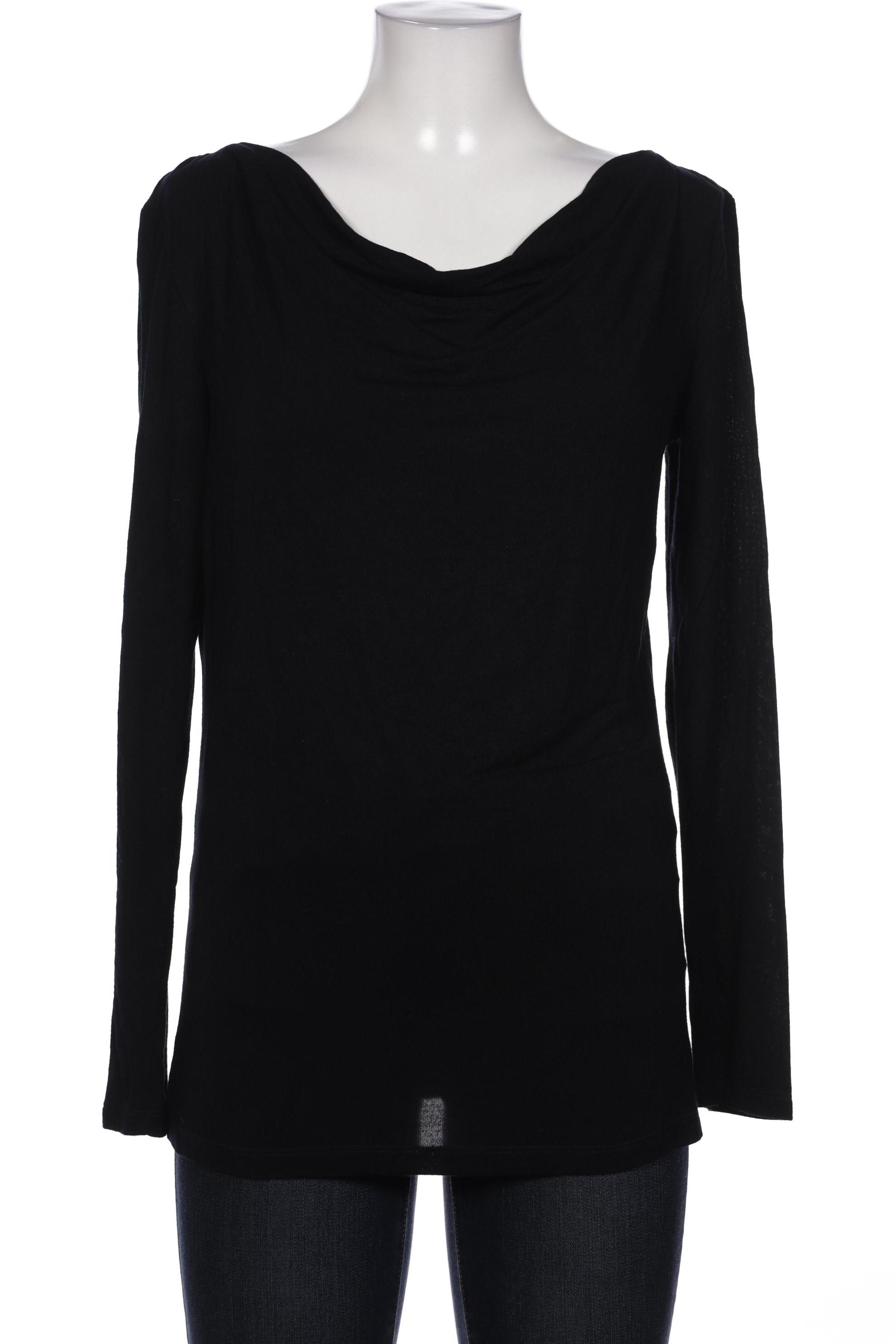 

Opus Damen Langarmshirt, schwarz, Gr. 40