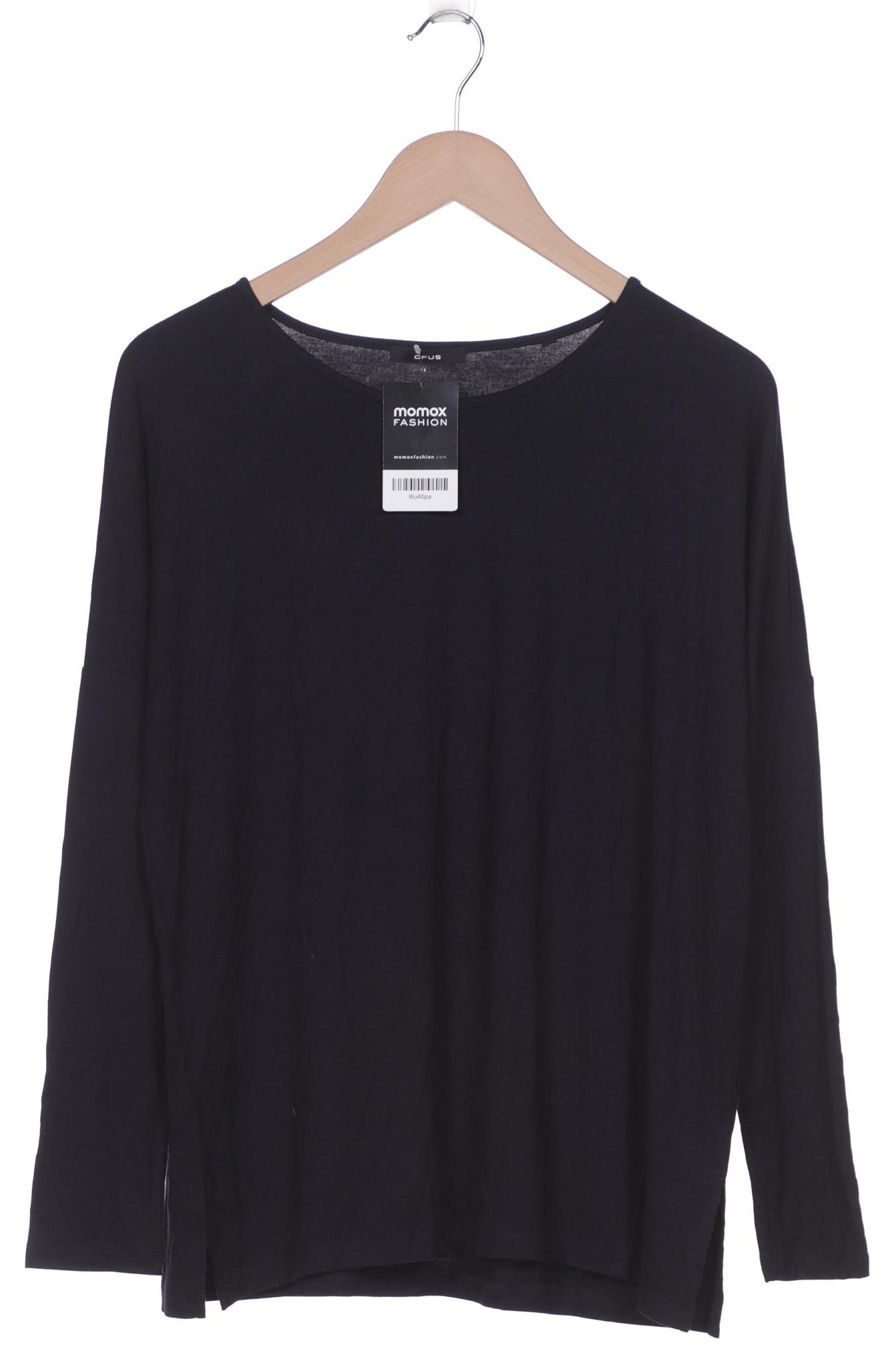 

Opus Damen Langarmshirt, marineblau, Gr. 40