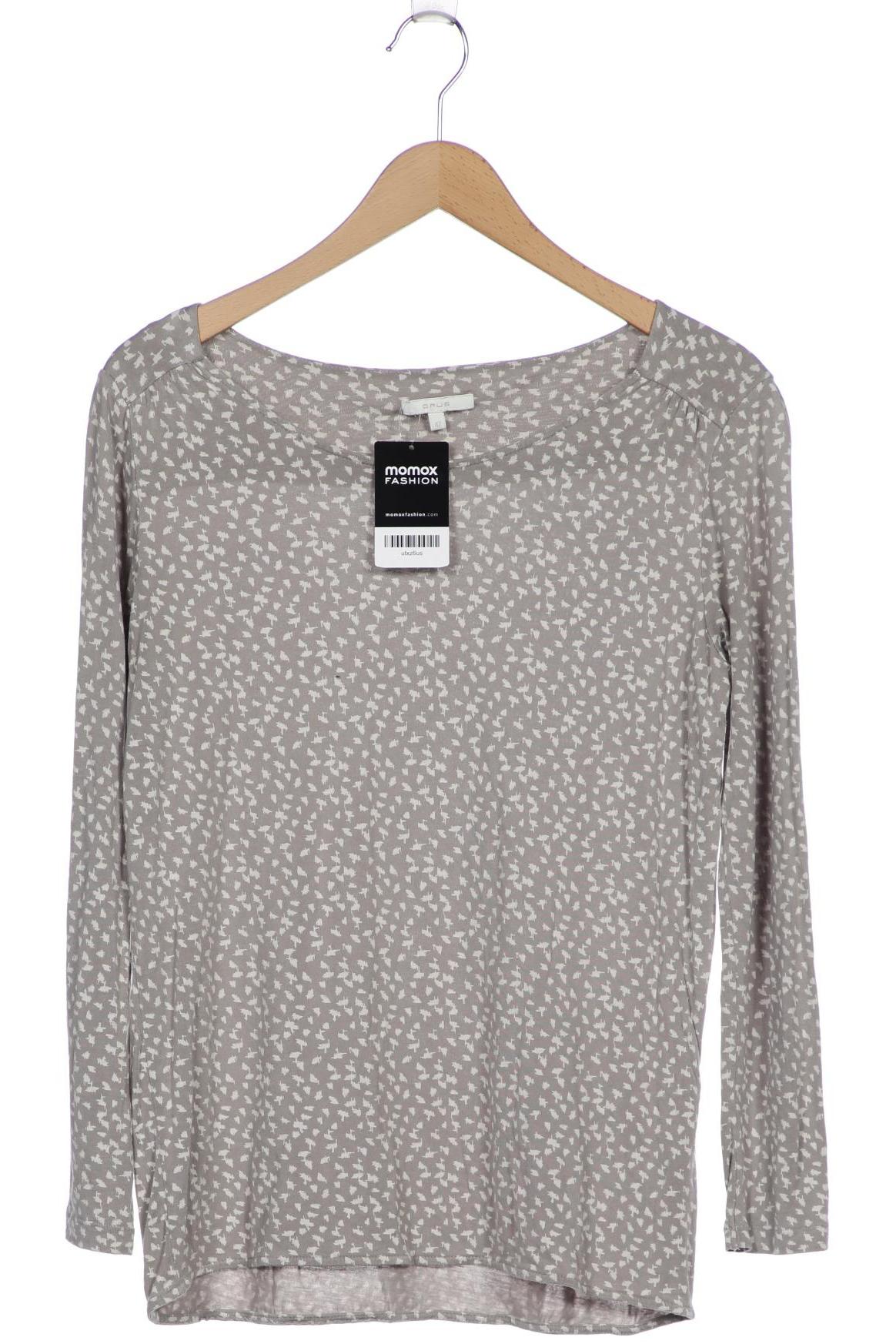 

Opus Damen Langarmshirt, grau, Gr. 42