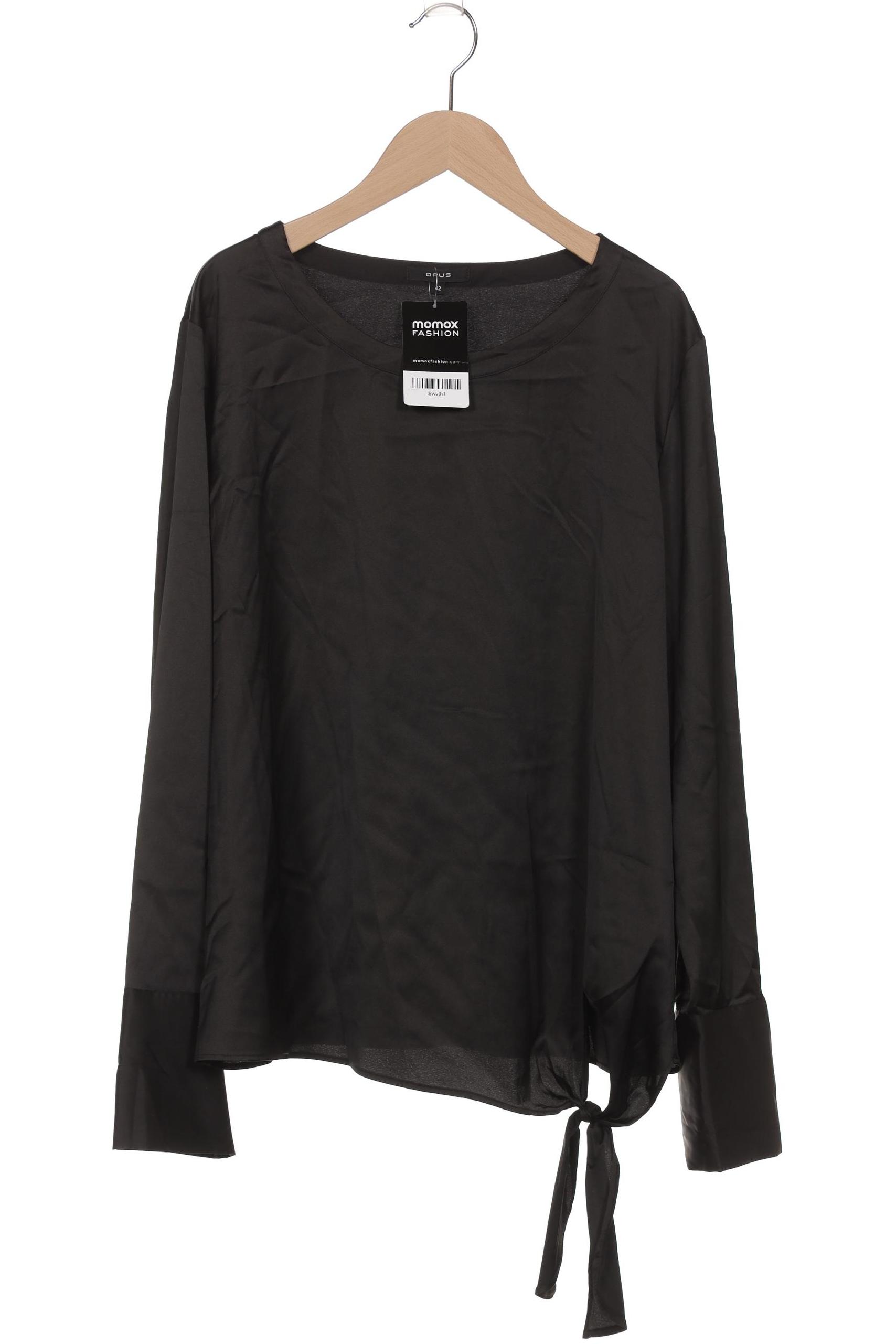 

Opus Damen Langarmshirt, schwarz, Gr. 42