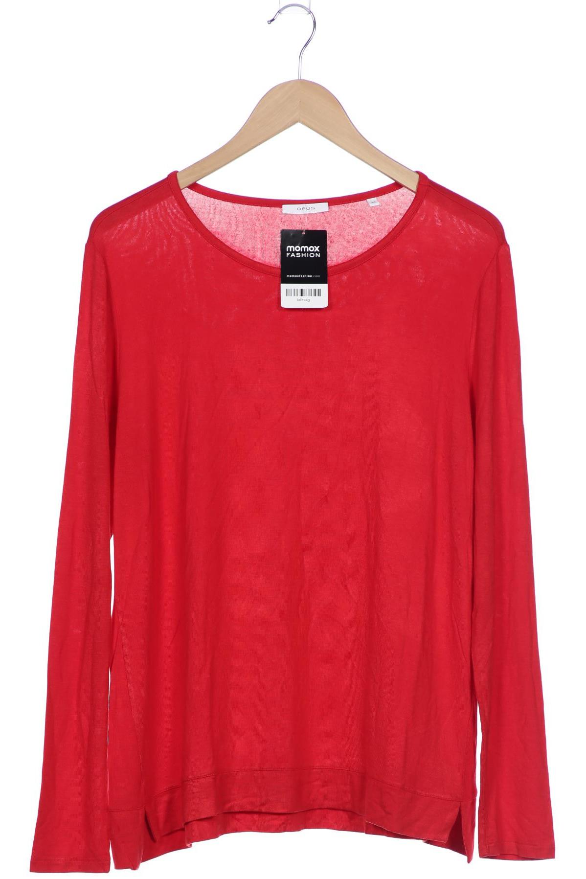 

Opus Damen Langarmshirt, rot, Gr. 44