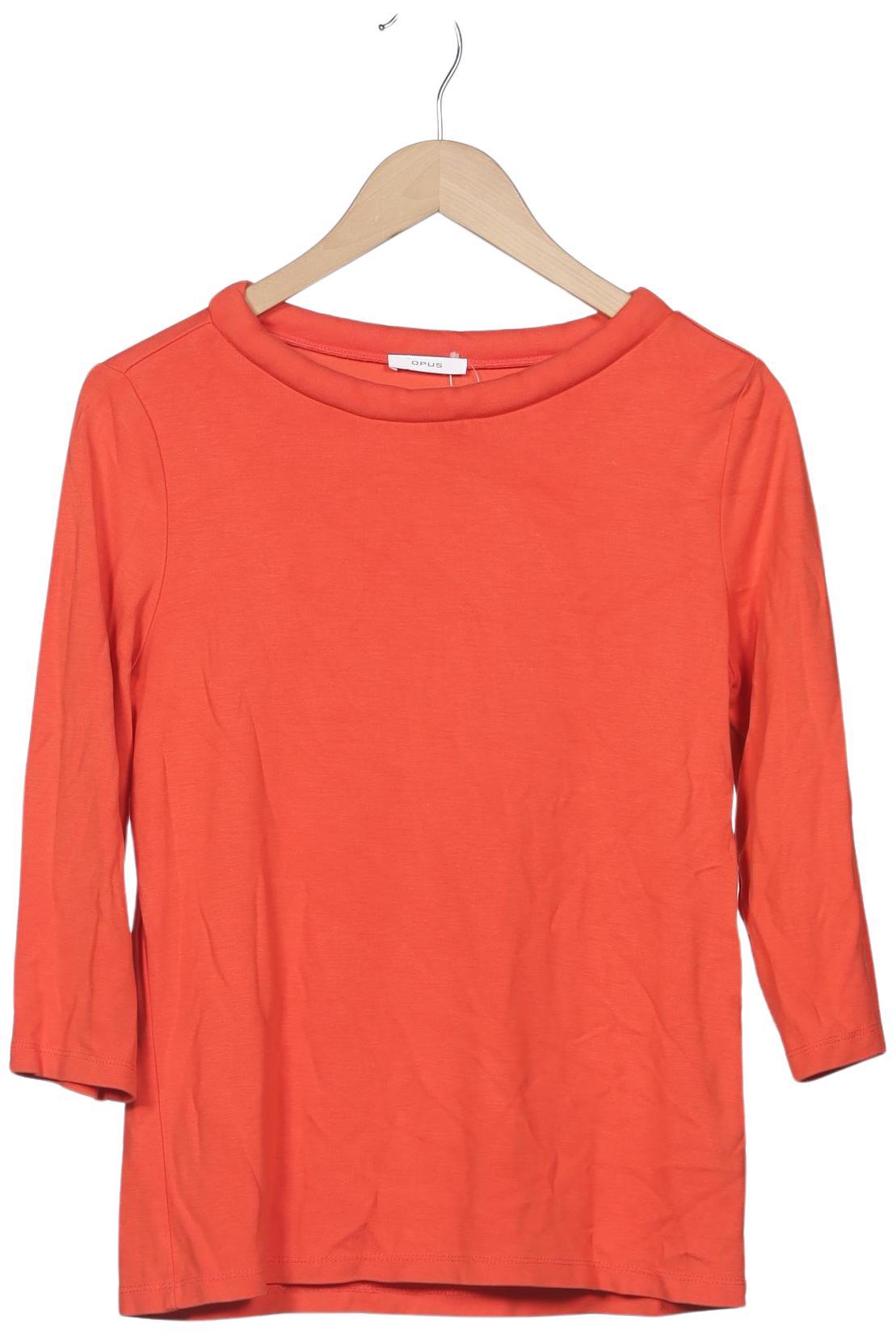

Opus Damen Langarmshirt, orange, Gr. 38