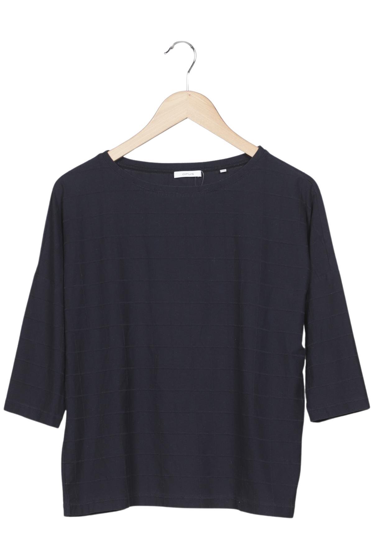 

Opus Damen Langarmshirt, marineblau, Gr. 40