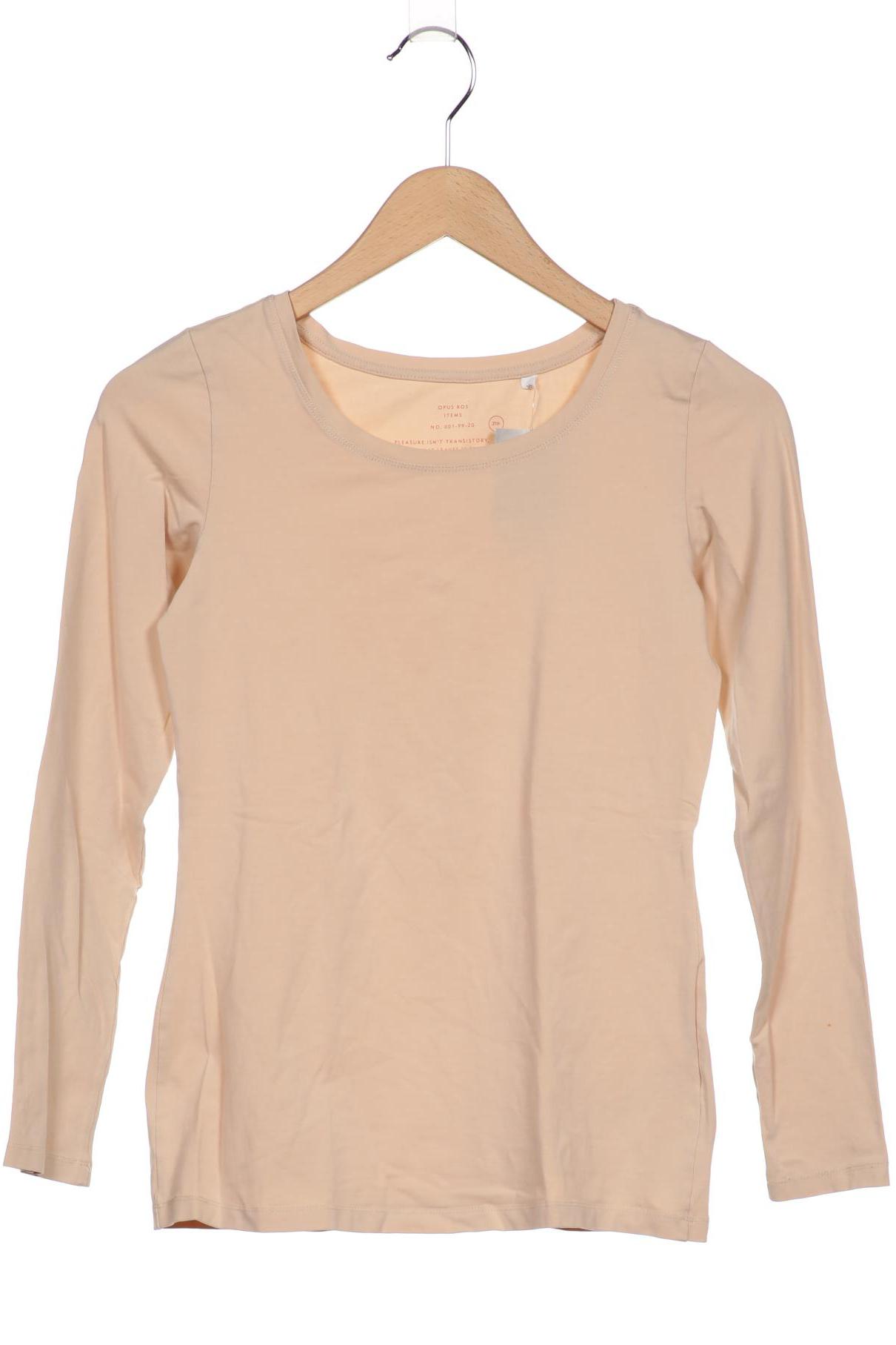 

Opus Damen Langarmshirt, beige, Gr. 36