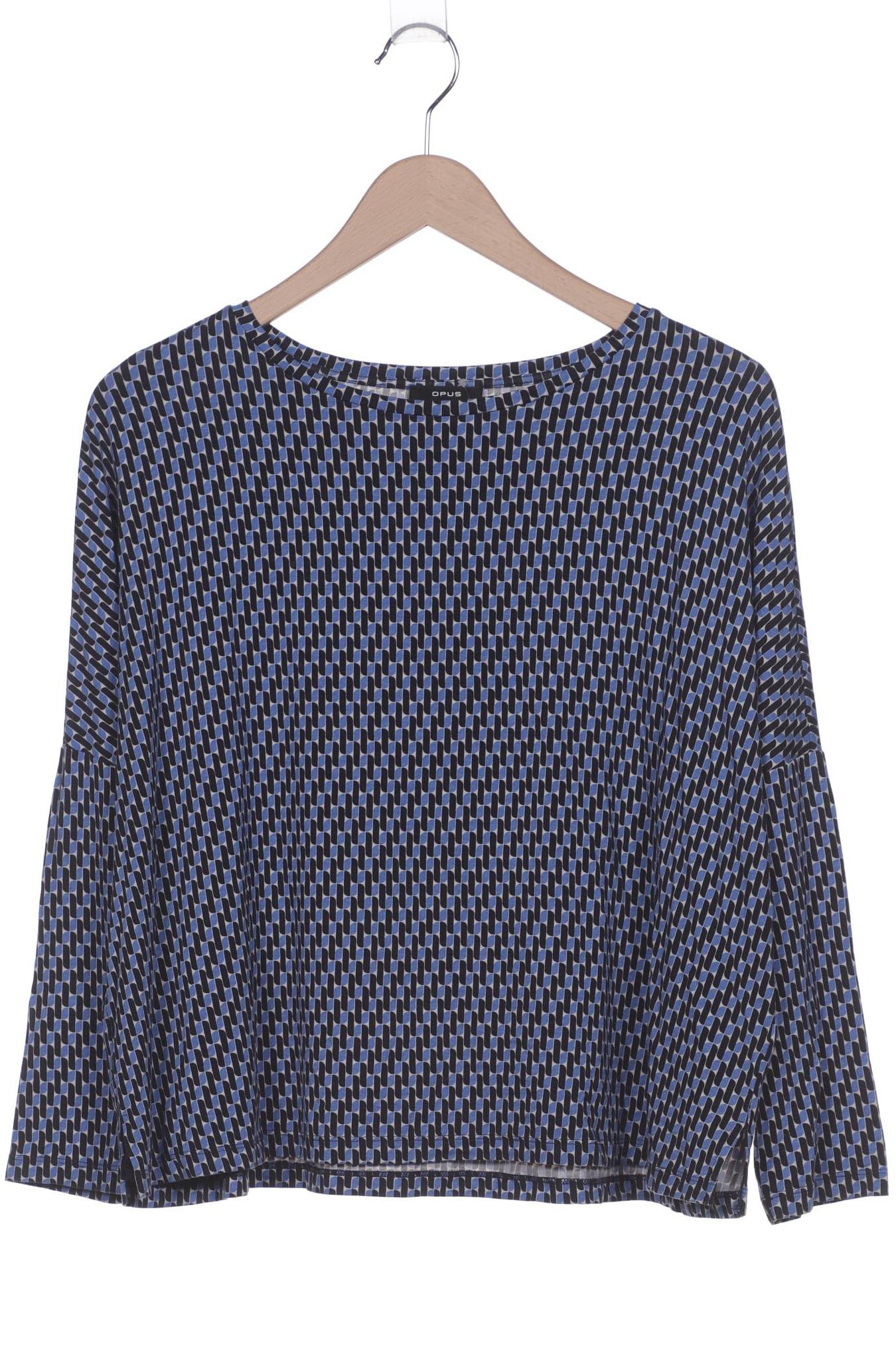 

Opus Damen Langarmshirt, blau, Gr. 40