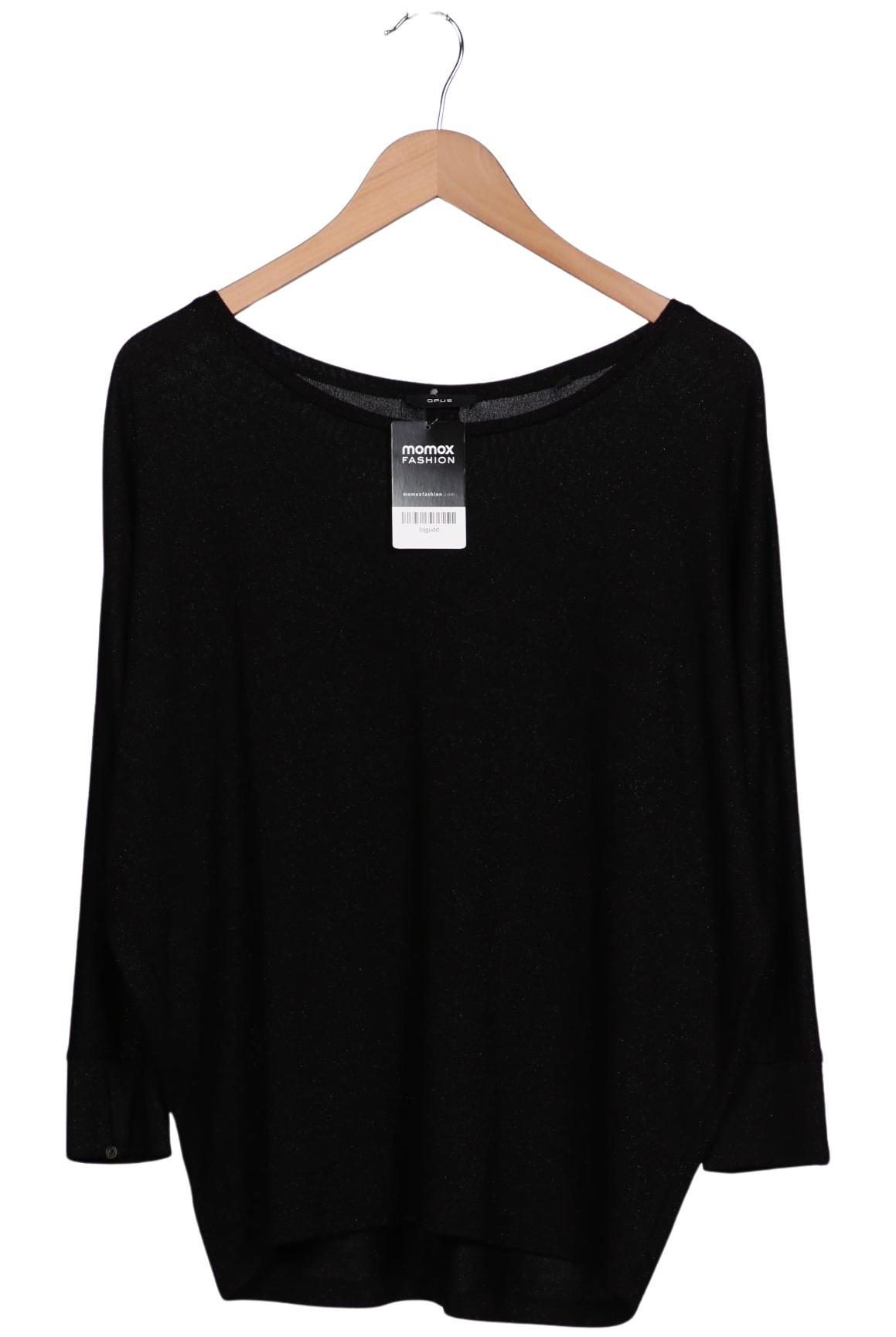 

Opus Damen Langarmshirt, schwarz, Gr. 38