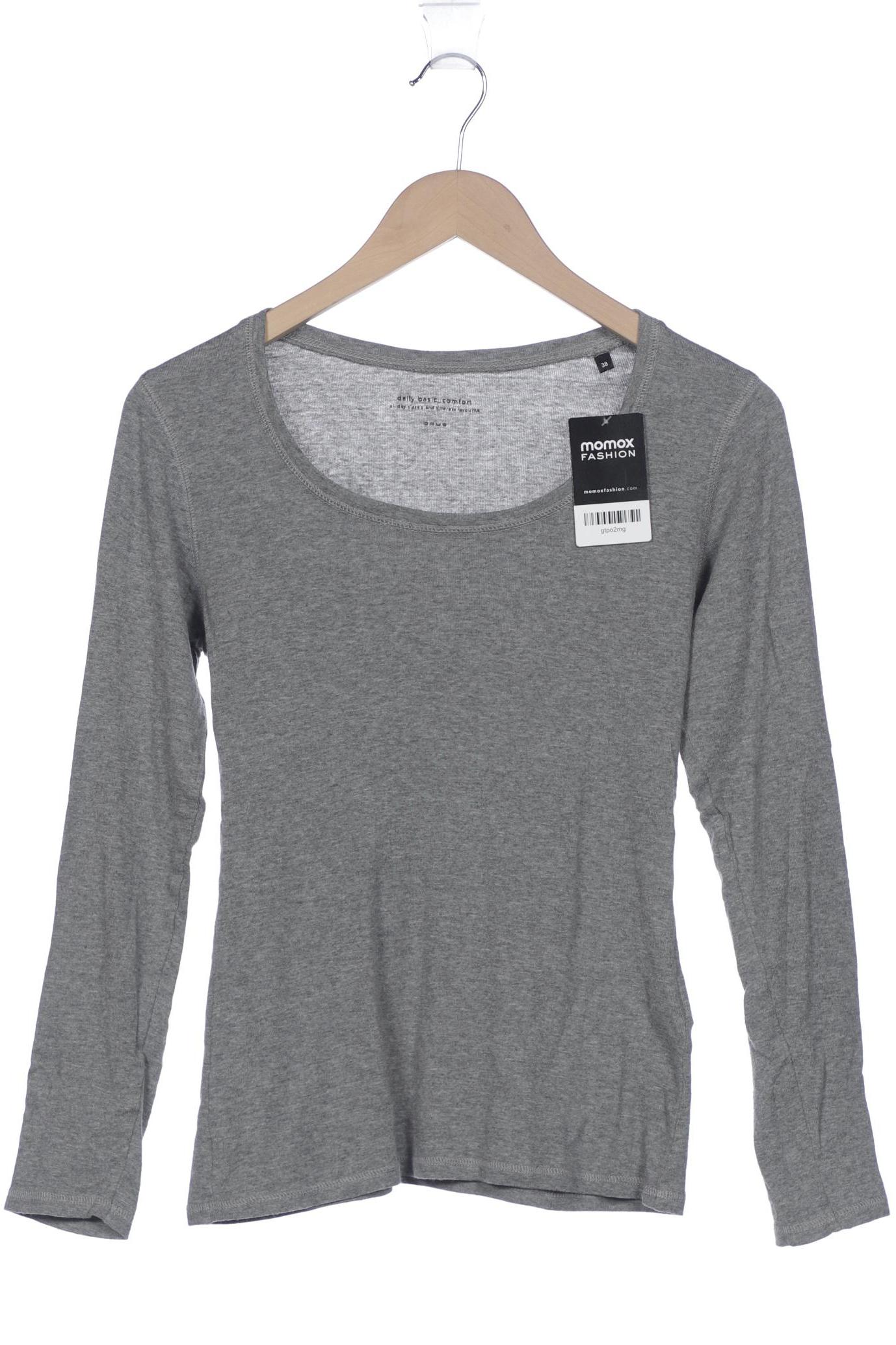 

Opus Damen Langarmshirt, grau, Gr. 38