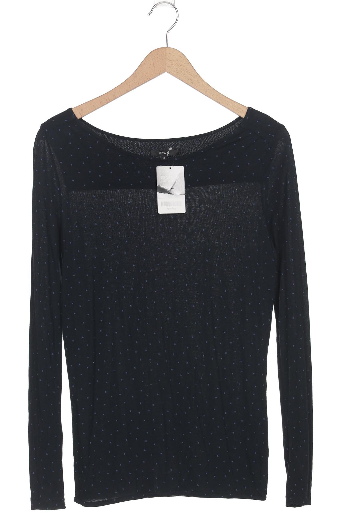 

Opus Damen Langarmshirt, marineblau, Gr. 38