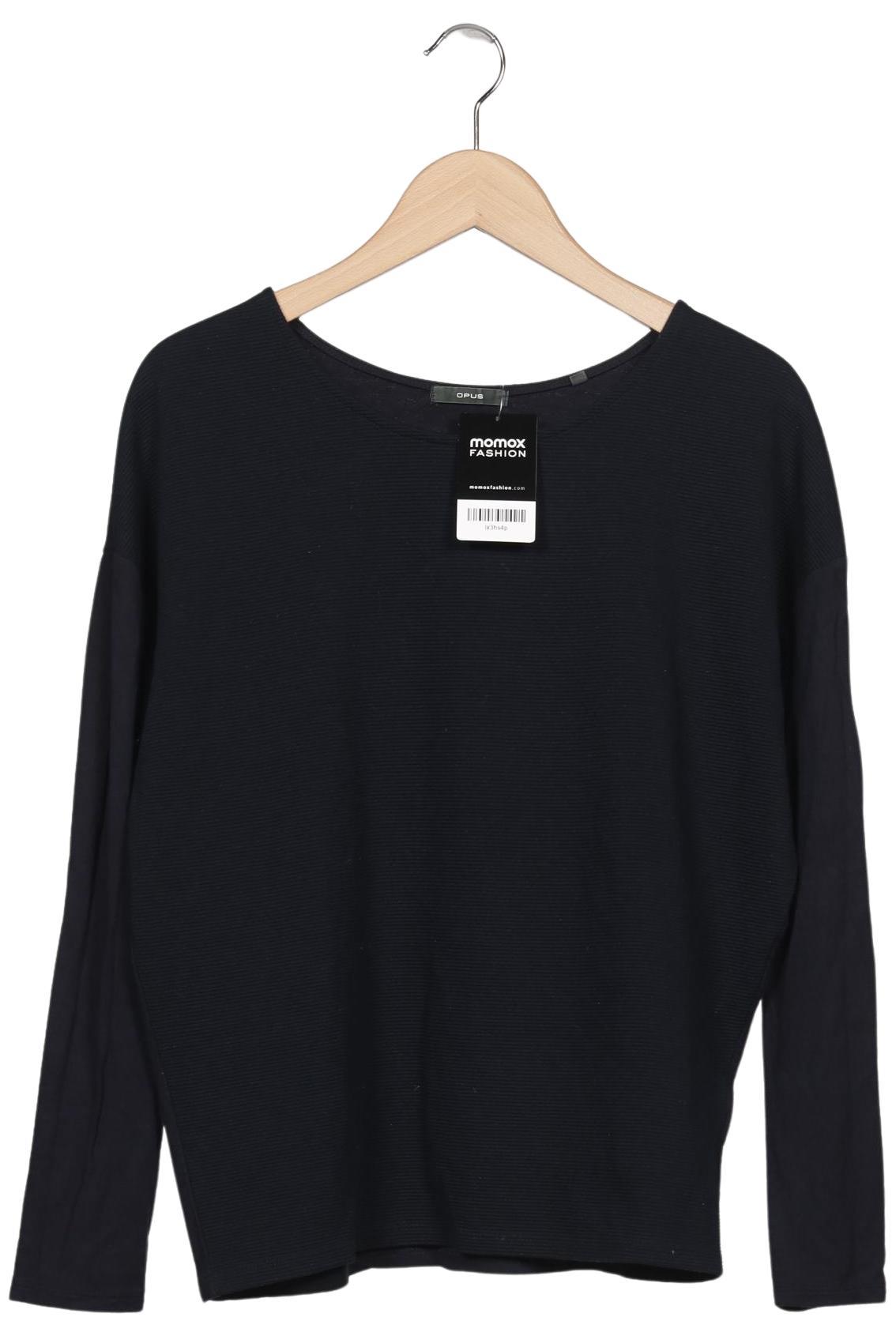 

Opus Damen Langarmshirt, marineblau, Gr. 38