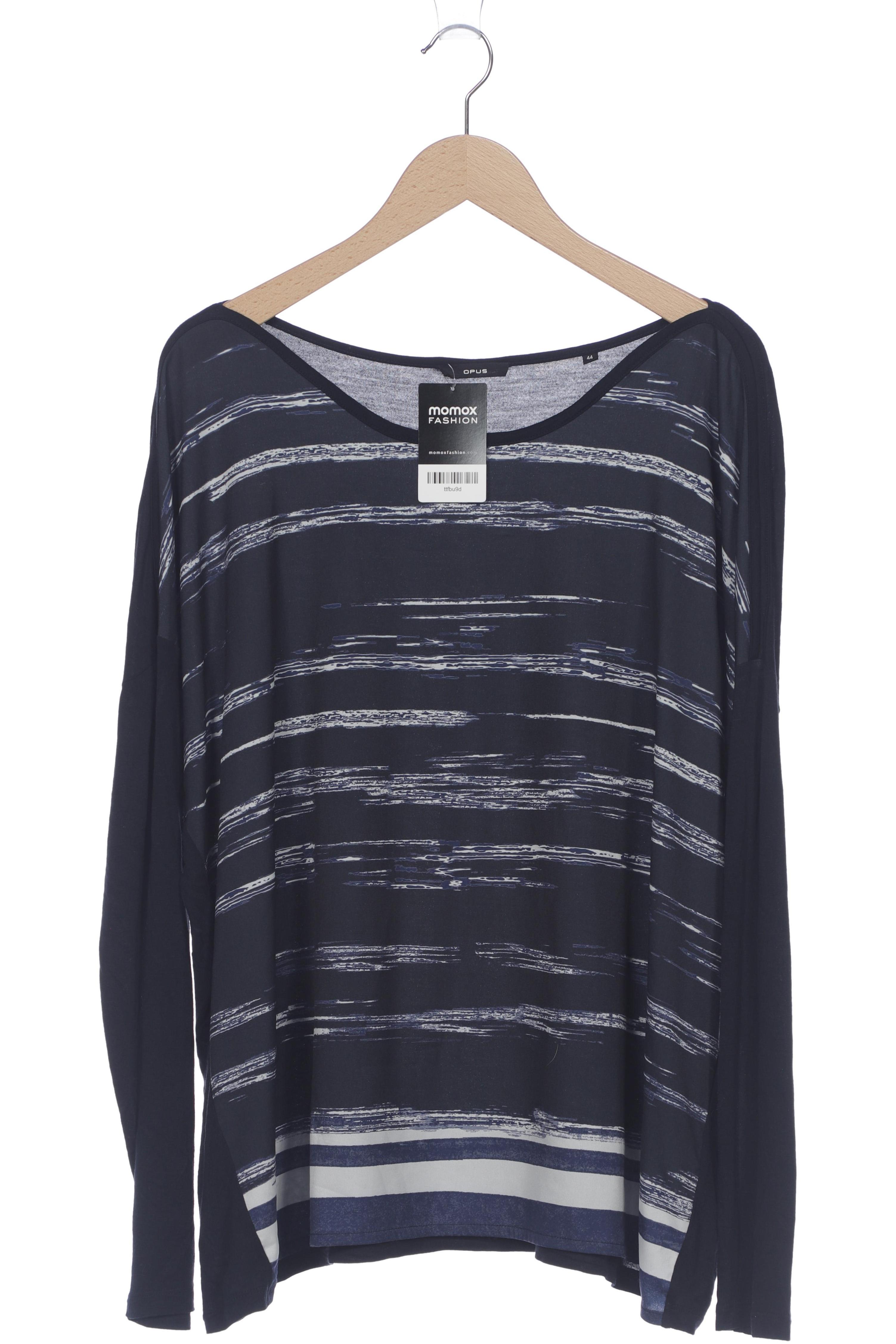 

Opus Damen Langarmshirt, marineblau, Gr. 44